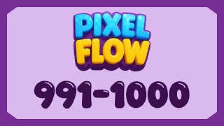 Pixel Flow - Level 991 to 1000 #pixelflow #walkthrough Profile