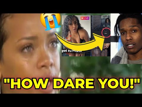 RiRi CRIES BITTERLY Watching Asap Rocky’s CHEATING Footage with