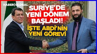 Suriye'de Yeni Dönem Başladı! SDG Kendini Feshetti! Ferhat Abdi'nin Yeni Görevi Bakın Ne Oldu?