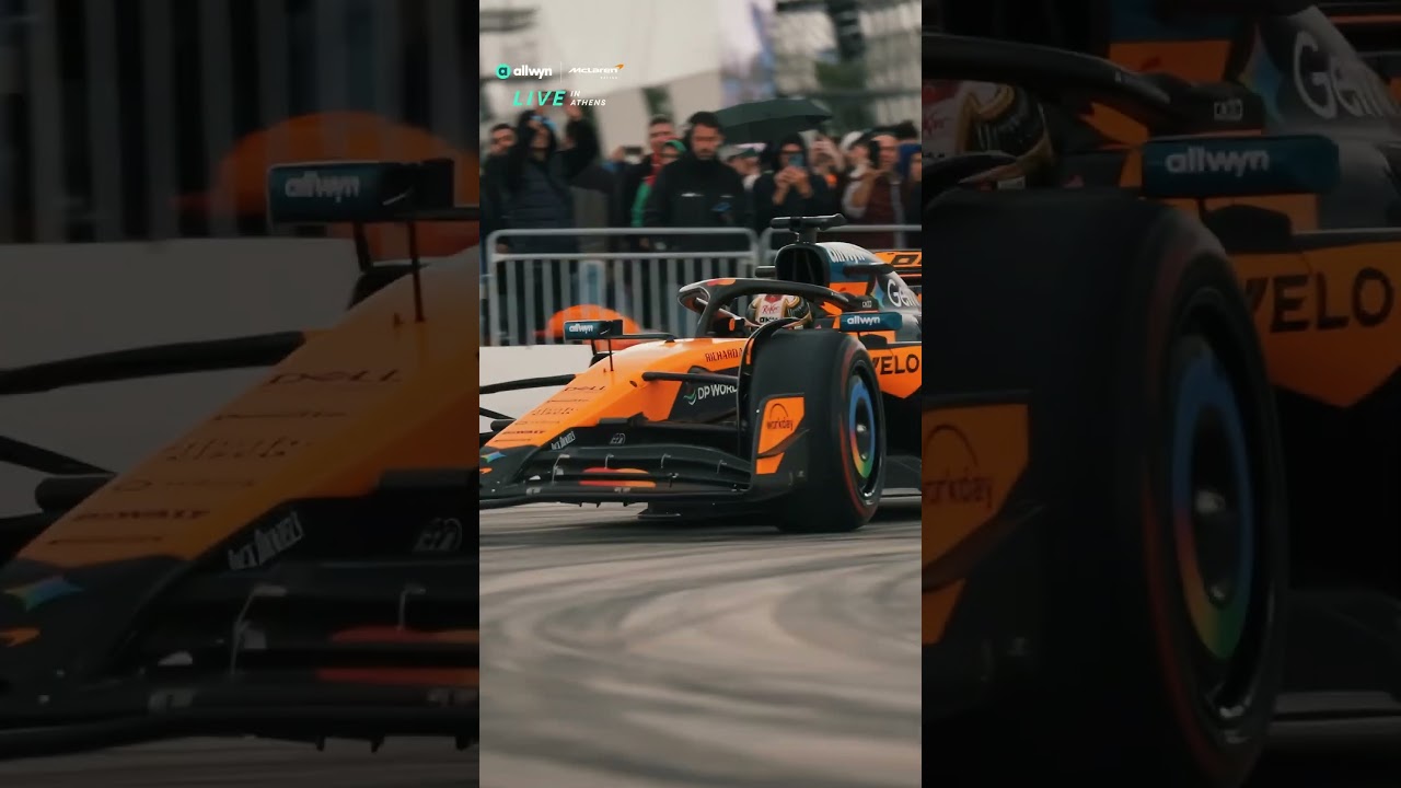 McLaren MCL60: Η αδρεναλίνη στα ύψη στο Allwyn | McLaren Racing LIVE IN ATHENS!