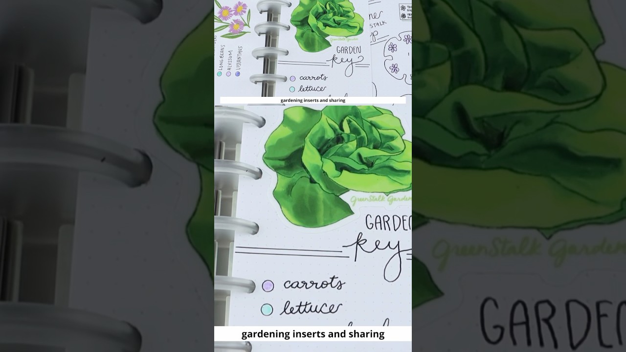 🥬 Garden Planner Inserts and Ideas 👩‍🌾