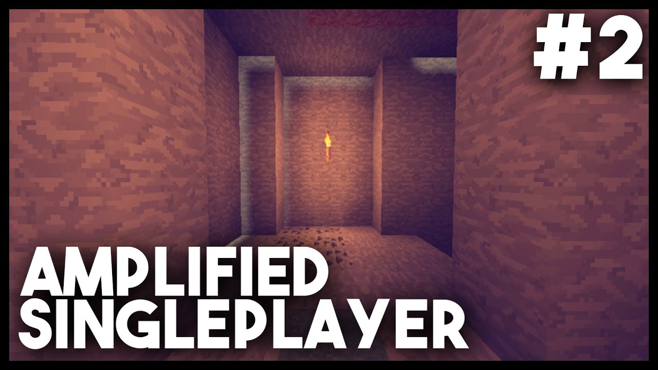 Minecraft 1.10 Single-Player Survival (Amplified) - EP 2 - MINE OR STORAGE??