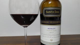 #0113 - Vinho Santa Ema Gran Reserva Merlot 2017