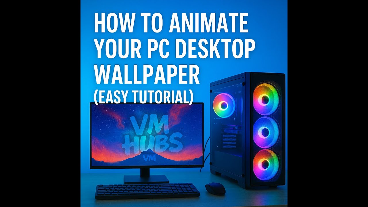 How to Animate Your PC Desktop Wallpaper (Easy Tutorial)