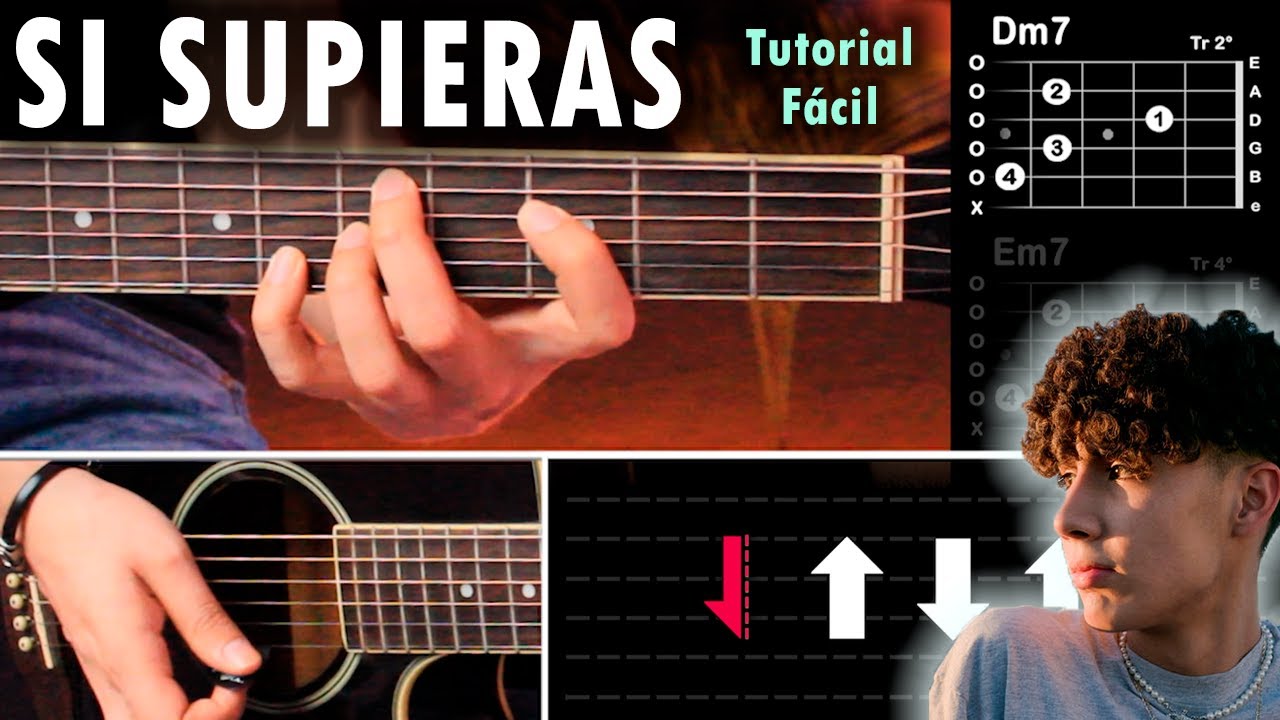 Si Supieras - Eslabón Armado Ft. DannyLux GUITARRA Tutorial | Acordes