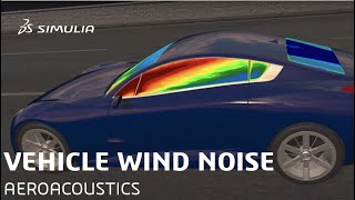 Vehicle Wind Noise | SIMULIA PowerFLOW