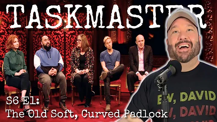 American Reacts to TASKMASTER 6x1: The Old Soft, Curved Padlock