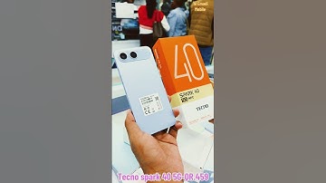 Tecno Spark 40 5G-4+4/128gb-New Model unboxung #new #mobile #unboxing