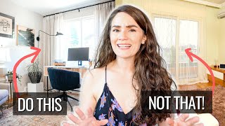 Hang Window Treatments Like a Designer | Interior Design Tips Hang Your Drapes Like A Real Pro