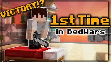 I Played Bedwars For The FIRST Time Ever...