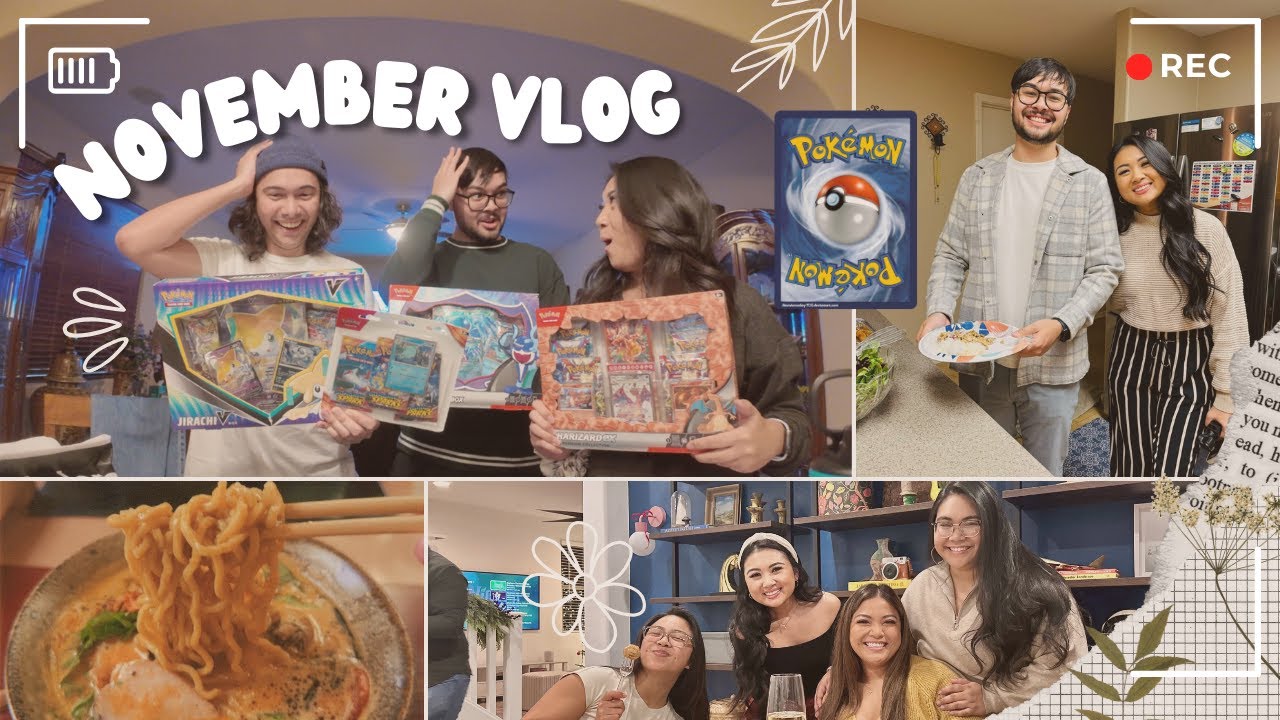 Friendsgiving, Pokemon Pack Openings, Christmas Drive Thru! (Nov 2024)