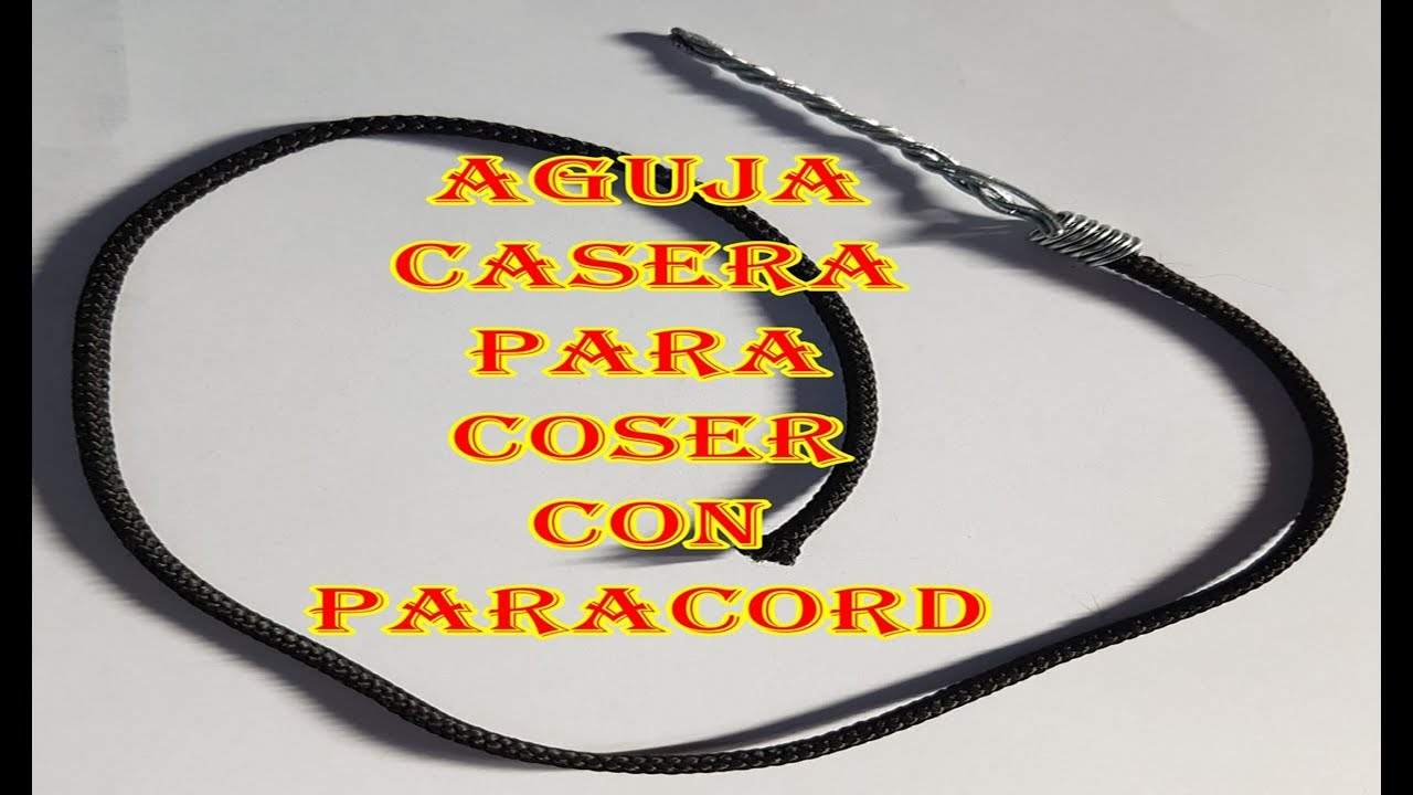 COMO HACER UNA AGUJA PARA COSER ZAPATOS CON UN RAYO O RADIO DE BICICLETA  (SUPER FACIL Y ECONOMICO) 