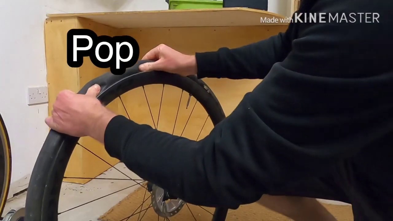 How to fit tubeless road bike tyres YouTube