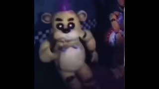 Fredbear dances to Happy