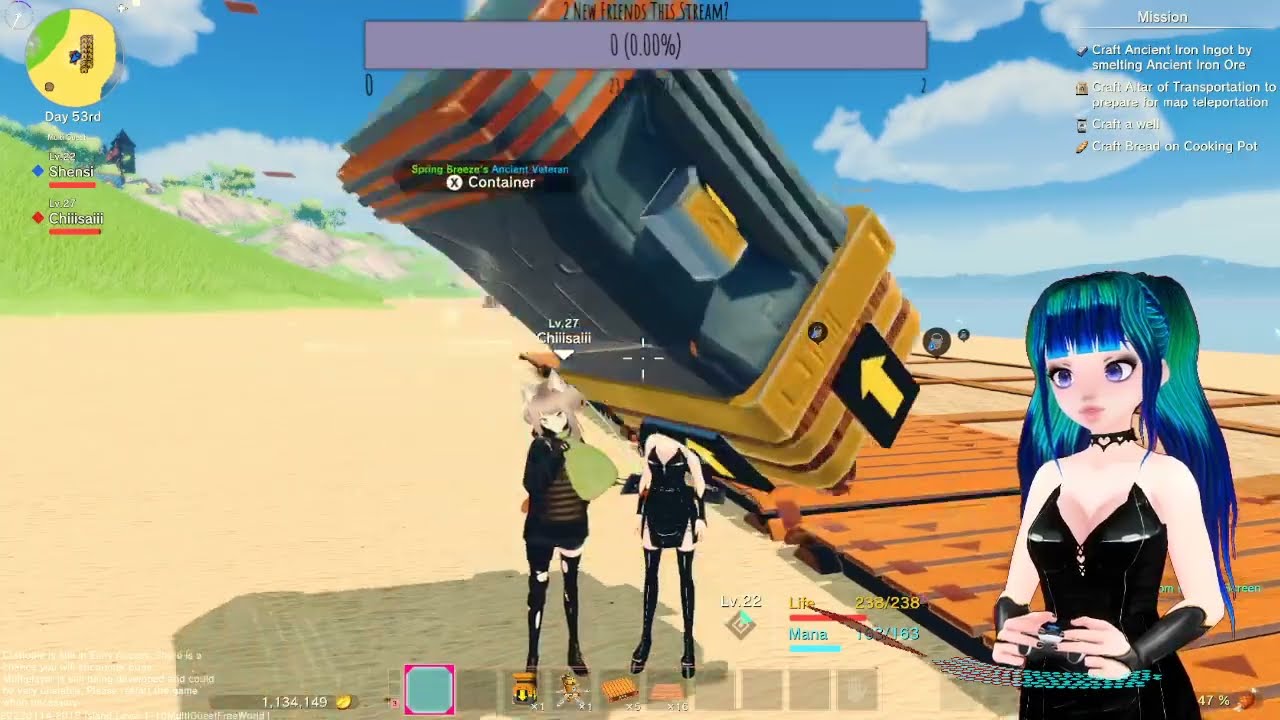 Craftopia Livestream - Automatic Wheat Farm Build