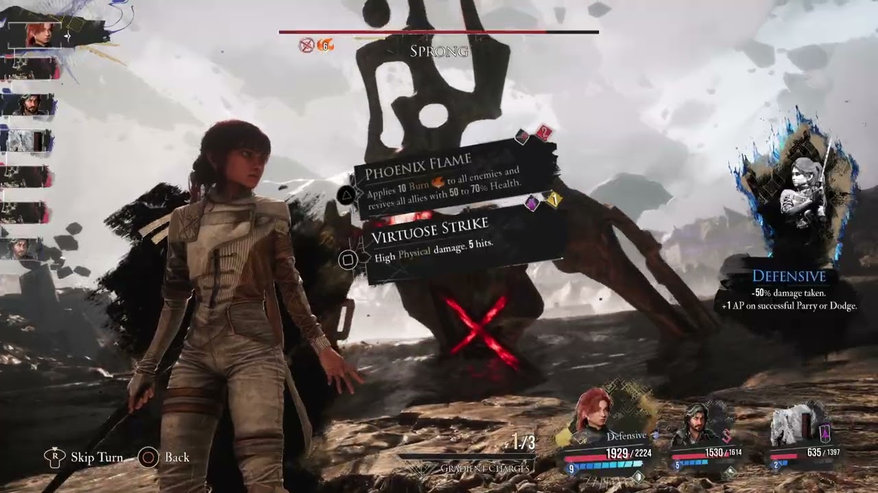 Clair Obscur: Expedition Sprong boss fight