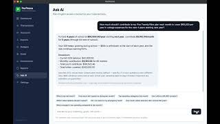 Celebrity Perfinova’s Ask AI Feature Wealth