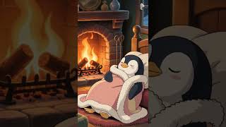 #warm #cozy #2danimation #ghiblistyle #socute #cuteanimal #viralshorts #happy #sleep