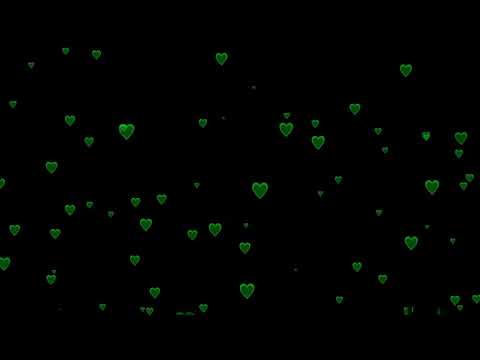 Video Overlay Effect #64 | Green Love Particles | No Copyright Effect