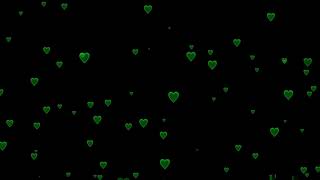 Video Overlay Effect #64 | Green Love Particles | No Copyright Effect