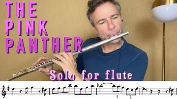 Pink Panther theme- Flute Tutorial