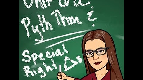 U6aD4   30 60 90 Special Right Triangles Part 1