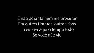 Pitty - Na Sua Estante (Com Letra) - Cover