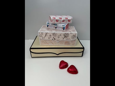 Fold Flat Boxes - YouTube