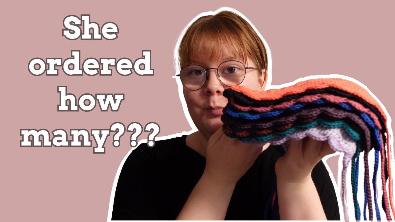My biggest custom order ever! | Crochet with me vlog