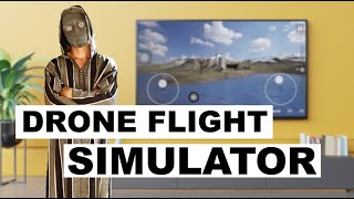 Top Drone Flight Simulator 2021 Phone تعلم قيادة الدرون على برنامج محاكي للواقع screenshot 1