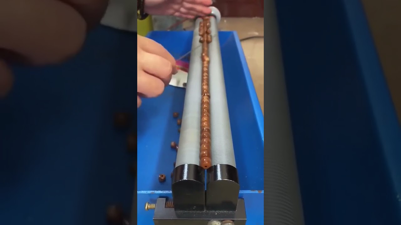 Stringing beads the easy way