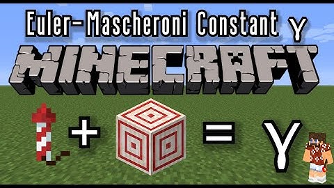 Euler-Mascheroni Constant Approximated with Minecraft