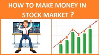 Talking about stocks and how to make a profit off the stock market
video for beginners