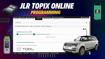 JLR TOPix Subcriptions Programming AAM Module Range Rover L405