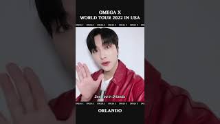 #OMEGA_X 2022 WORLD TOUR [CONNECT :Don't give up] North AmericaFOR X ARE YOU READY?!