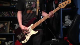 Video thumbnail of "Minor Threat - Seeing Red Bass Cover"