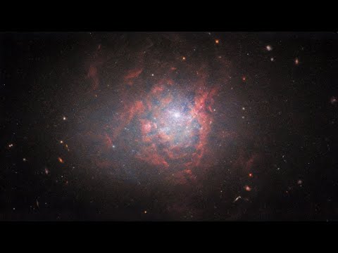 Hubble Space Telescope spots an 'oddball' starburst