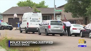 CSPD officer involved shooting ruled justified by DA following 2025 shooting in Colorado Springs