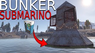 Construimos EL MEJOR BUNKER ACUATICO del lago - Rust Película 🚣🏻🍿