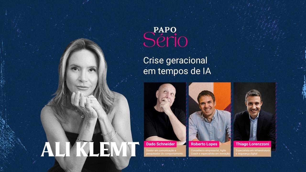 Crise Geracional em Tempos de IA | Papo Sério: Temp. 2 - Ep. 3