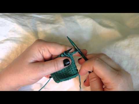 Eastern European Knit Stitch