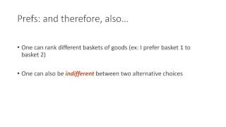 Lecture 04 01 Preferences Definition
