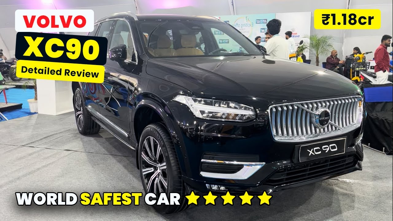 Volvo XC90 Detailed Review Safest Car In The World 2023 सबसे