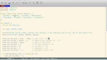 C Programming Part 87 mktime and stuct tm