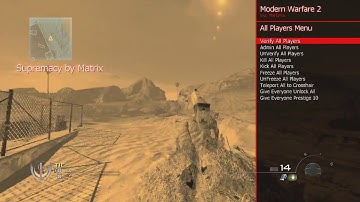 Xbox One MW2 Best Mod Menu MATRIX