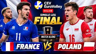 France vs Poland Final Live - CEV EuroVolley 2026 European Volleyball Championship Gold Medal Match