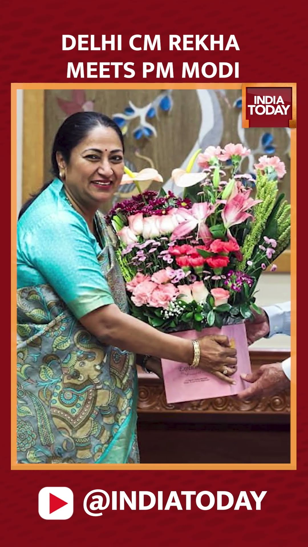 Delhi CM Rekha Gupta Meets PM Modi | India Today News