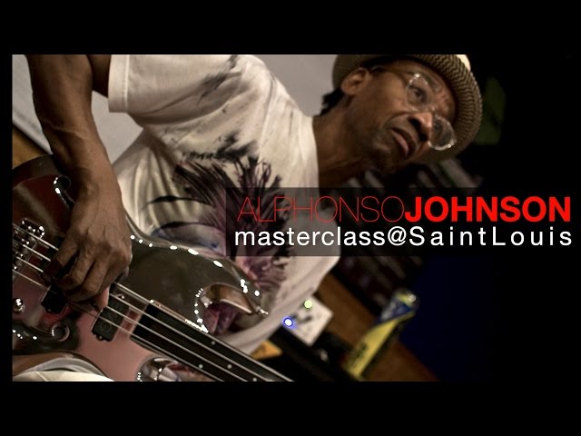 Alphonso Johnson | masterclass@SaintLouis 2016