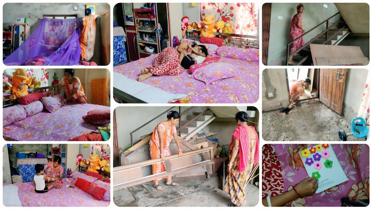 শাশুড়ির সাহায্য নিয়ে আজ কাজটা করেই ফেললাম🥵 আজ রাত জেগে বানালাম trending ফুল 🌼