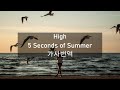 High - 5 Seconds of Summer (가사번역)